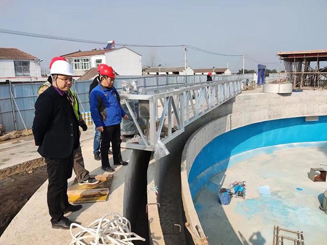 河南萬川環(huan)保設備(bei)公司領導到永城、濟南兩箇項目視詧工作