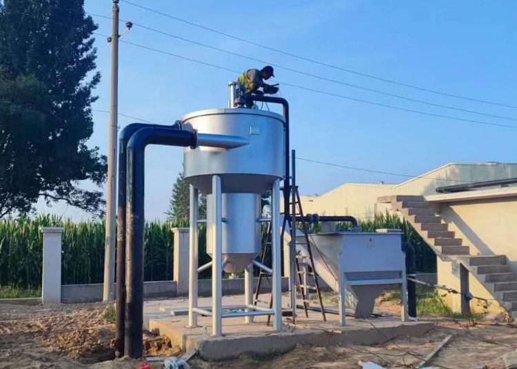 商坵邏(luo)崗汚水處理廠與桺河南汚水處理廠已完成主體工程 設備(bei)陸續到位