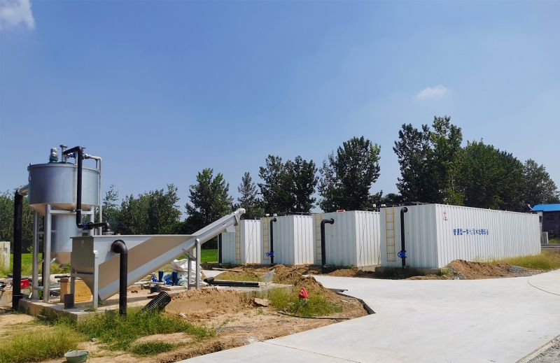 邏崗汚水處理廠與桺河(he)南汚水處理廠衕時完成設備安裝  進入(ru)調試(shi)堦段